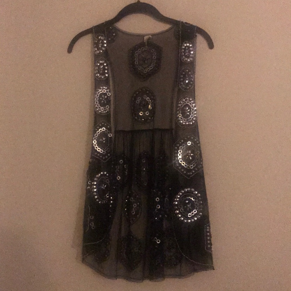 Sequin Vest